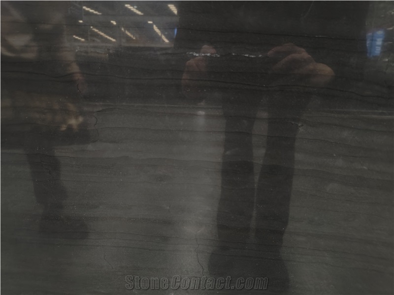 Quicksand Black Granite Slabs