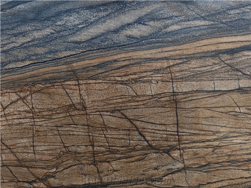 Sandalus Quartzite Slabs Leather Surface