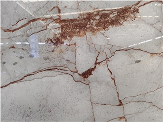Silver Roots Marble Slabs For Kitchen Countertops