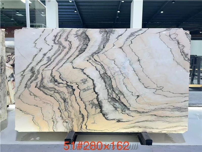 Calacatta Granviola Marble- Calacatta Viola Pink Marble Slab Tiles