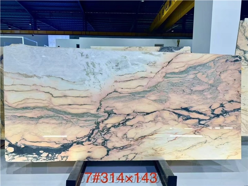 Calacatta Granviola Marble- Calacatta Viola Pink Marble Slab Tiles