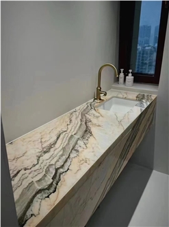 Calacatta Granviola Marble- Calacatta Viola Pink Marble Slab Tiles