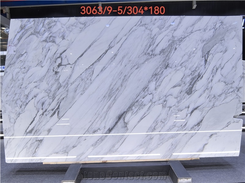 Italy Calacatta Apuano Marble Slab Tiles