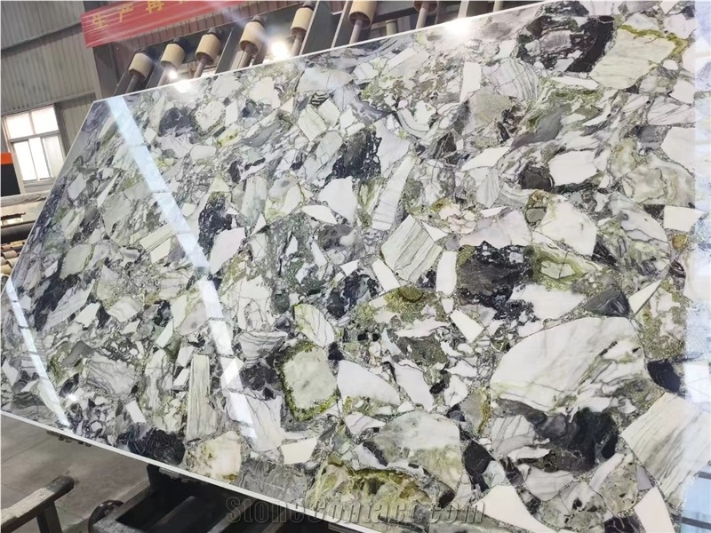 White Beauty Marble Slab Tiles