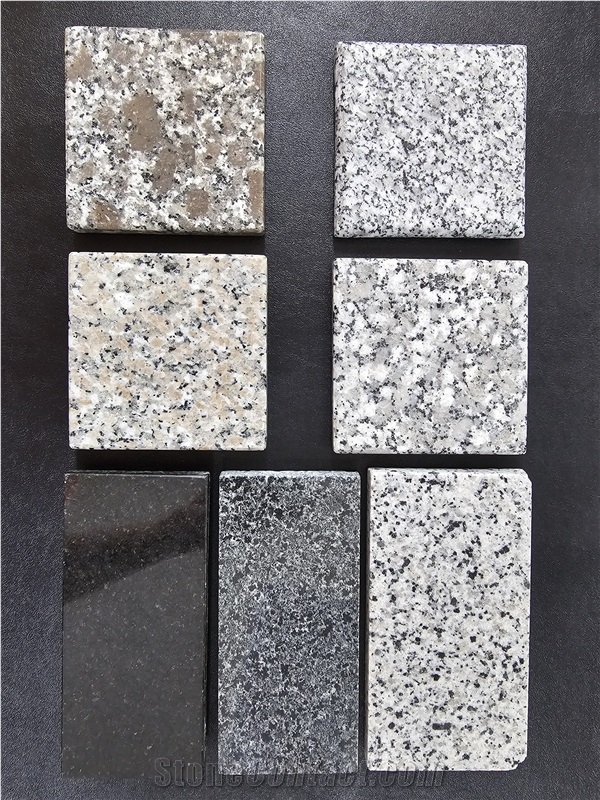 Vietnam Granite Slabs - Luna Pearl/Luna White