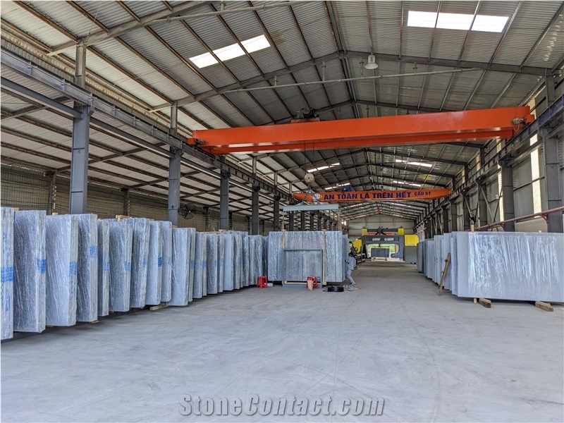 Vietnam Granite Slabs - Luna Pearl/Luna White