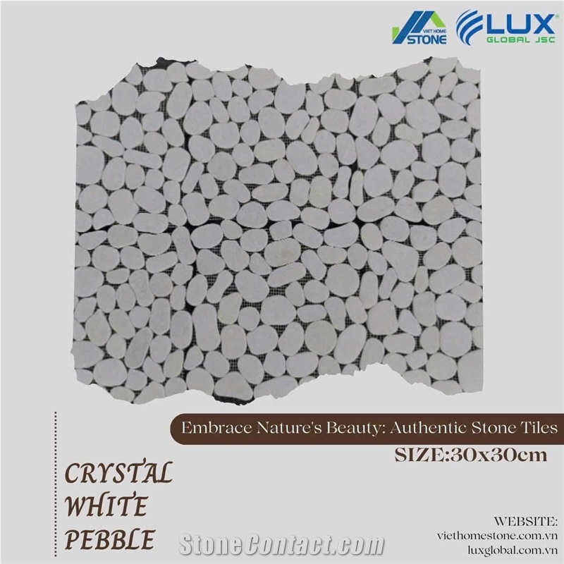 Tumbled Pebble Mosaic Tiles