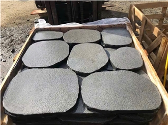 Basalt Garden Stepping Stone