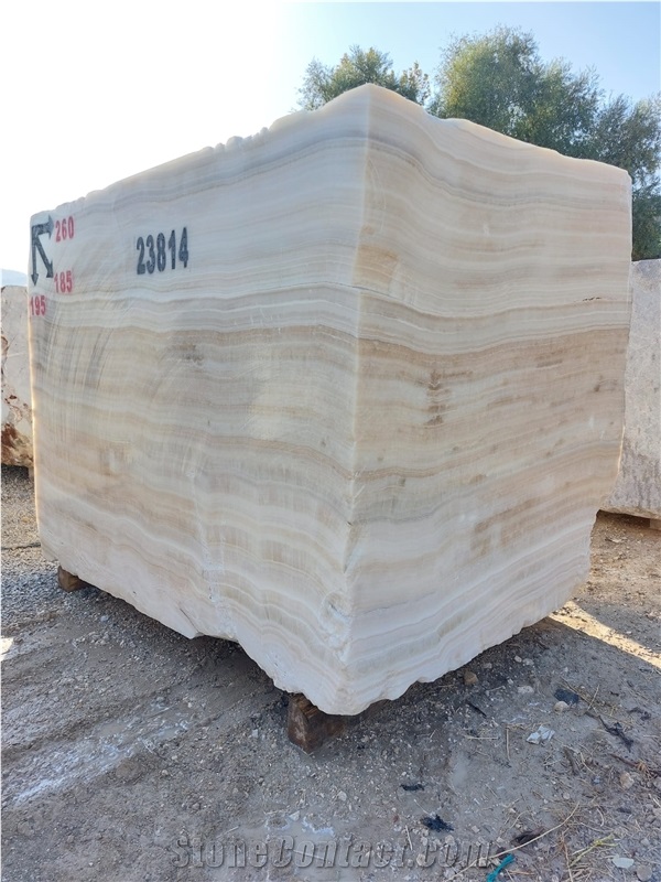 A Grade Extra Quality White Onyx Blocks