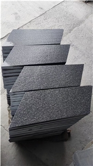 Flamed G654 Granite Paving Stone Cobble Stone