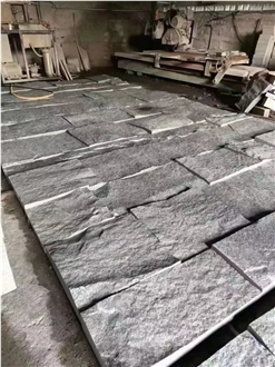 Flamed G654 Granite Paving Stone Cobble Stone