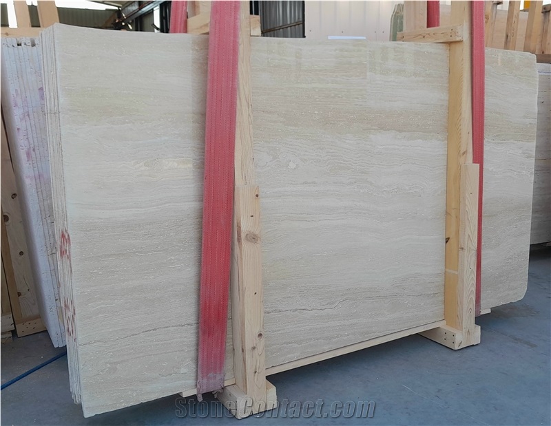 Classic Light Travertine Slabs