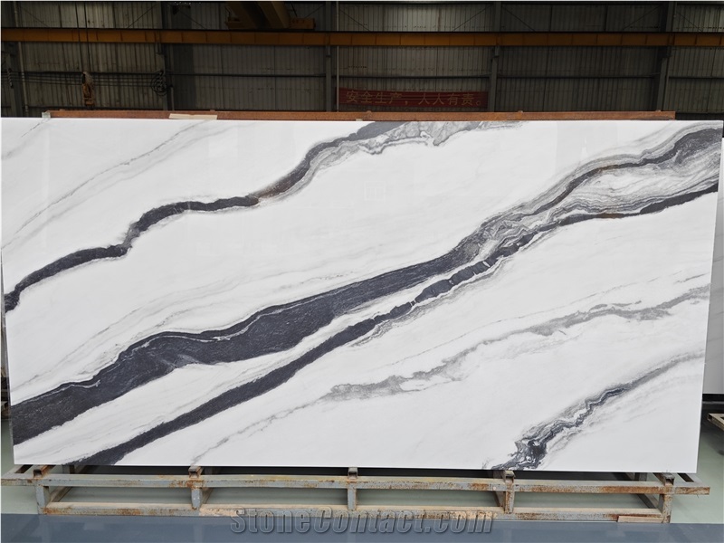 Panda White Sintered Stone Slabs