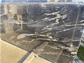 Titanium Gold Granite Slabs
