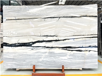 Zebra White Marble Slabs