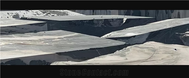 Panda White Marble Quarry