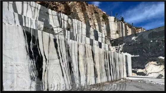Panda White Marble Quarry