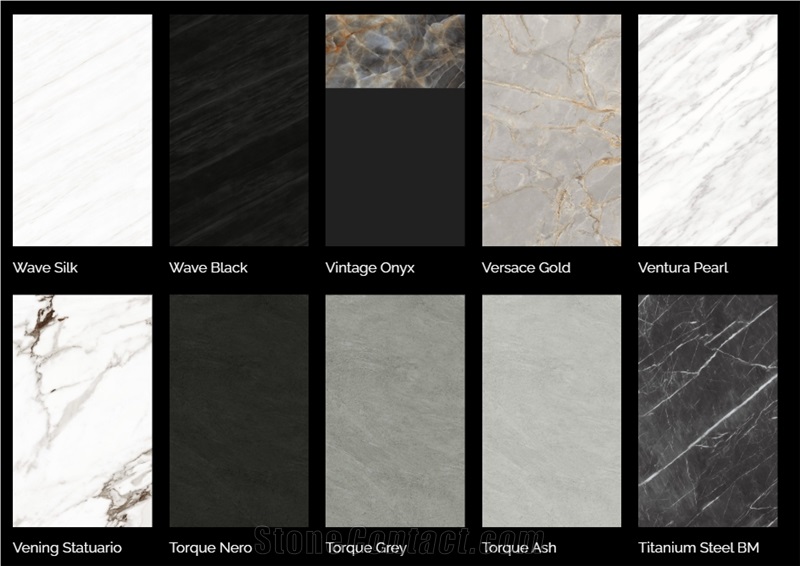 Versace Gold Porcelain Slabs