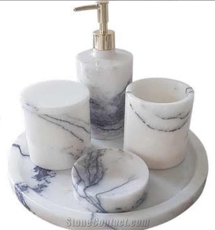 Marble Bathroom Accessories – Elegance & Functionality