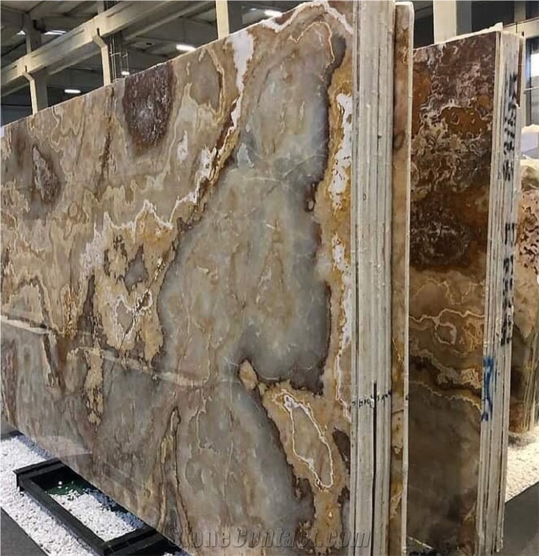 Turkish Onyx Slabs – Exotic Beauty & Translucent Elegance