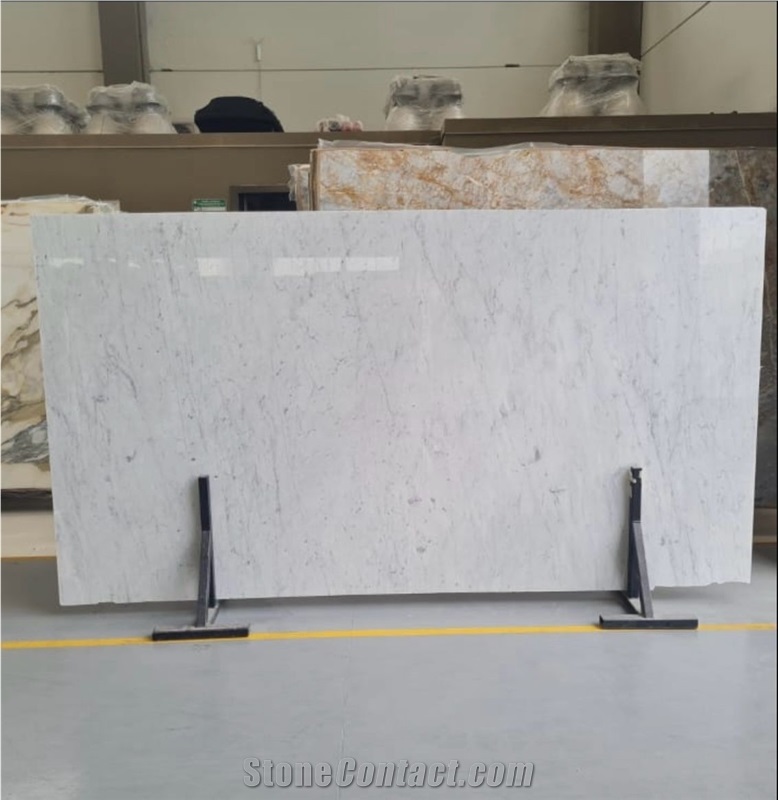 Bianco Carrara C Marble Tiles & Slabs, White Marble