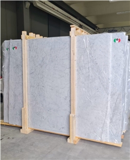 Bianco Carrara C Marble Tiles & Slabs, White Marble