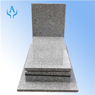 G664  Granite Single Upright Tombstone