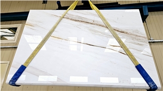 Thassos Vena Oro 3285 Marble Slabs