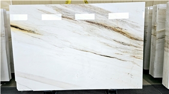 Thassos Vena Oro 3285 Marble Slabs