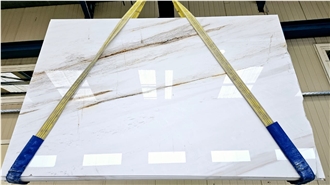 Thassos Vena Oro 3285 Marble Slabs