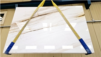Thassos Vena Oro 3285 Marble Slabs