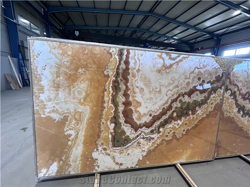 Tropical Onyx Polished 2Cm Slabs