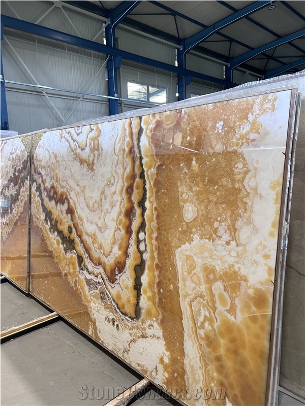 Tropical Onyx Polished 2Cm Slabs