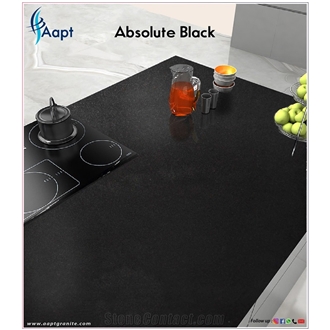 Absolute Black Granite Kitchen  Countertop
