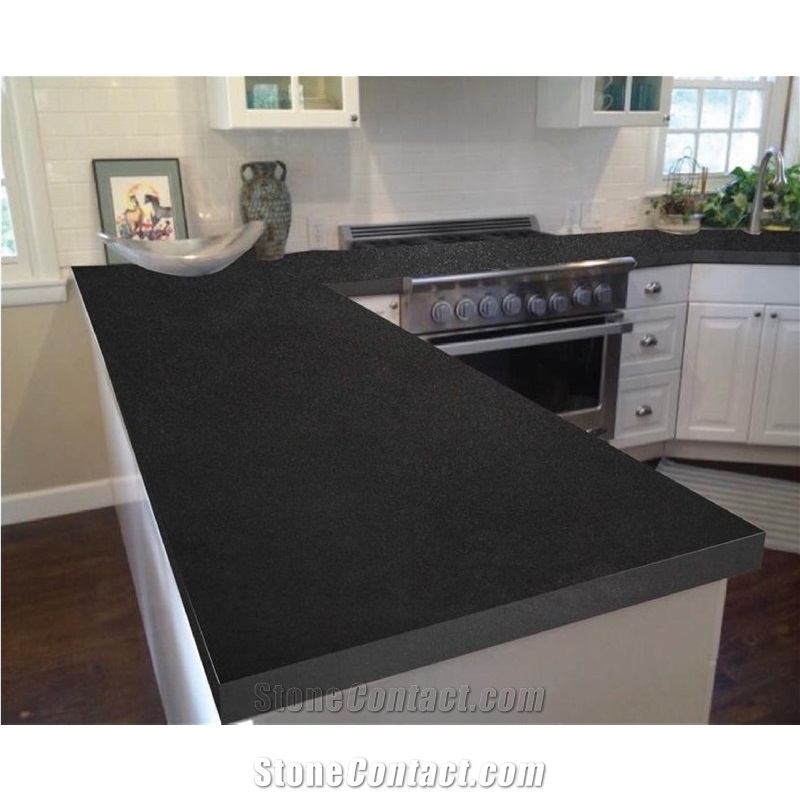 Absolute Black Granite Kitchen  Countertop