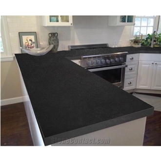 Absolute Black Granite Kitchen  Countertop