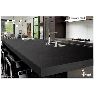 Absolute Black Granite Kitchen  Countertop