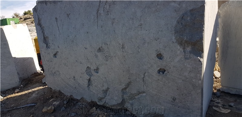 Alhena Blue Taza Limestone Blocks