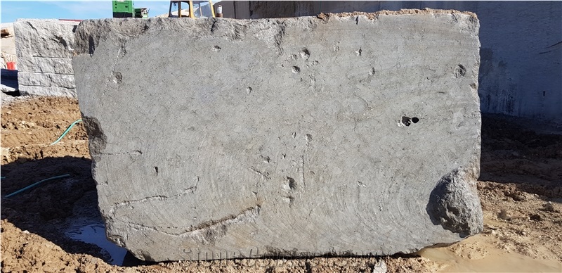 Alhena Blue Taza Limestone Blocks