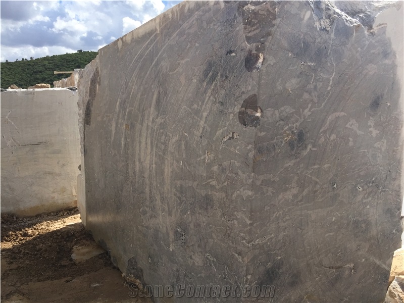 Atlantic Grey Gris Violet Marble Blocks