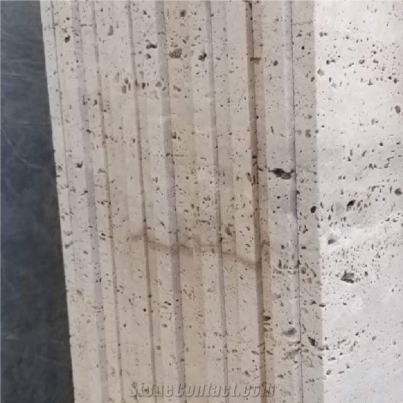 Beige Travertine Volubilis Slabs Tiles