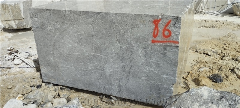 Grey Lido Gris Tiflet Marble Blocks