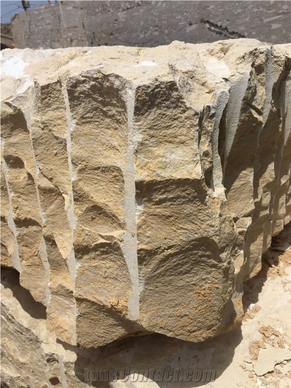 Jaune Provencal Yellow Limestone Blocks