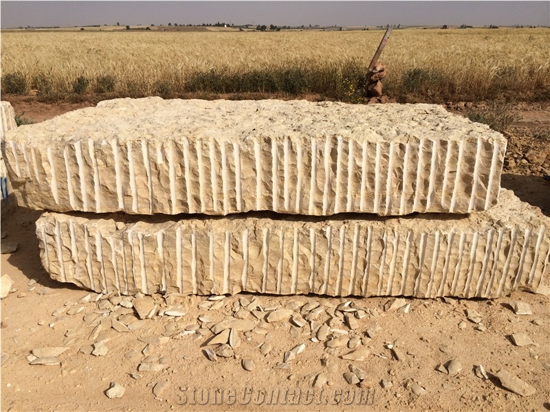 Jaune Provencal Yellow Limestone Blocks