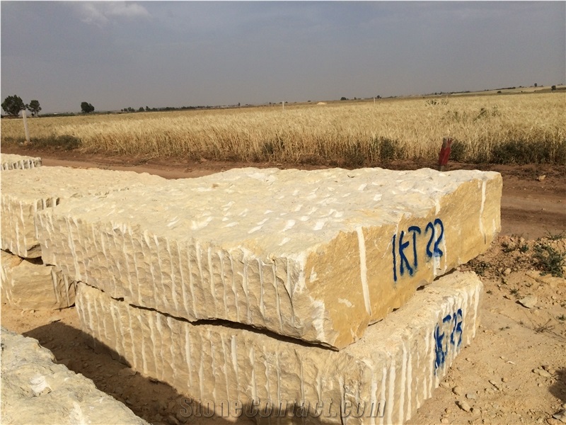 Jaune Provencal Yellow Limestone Blocks