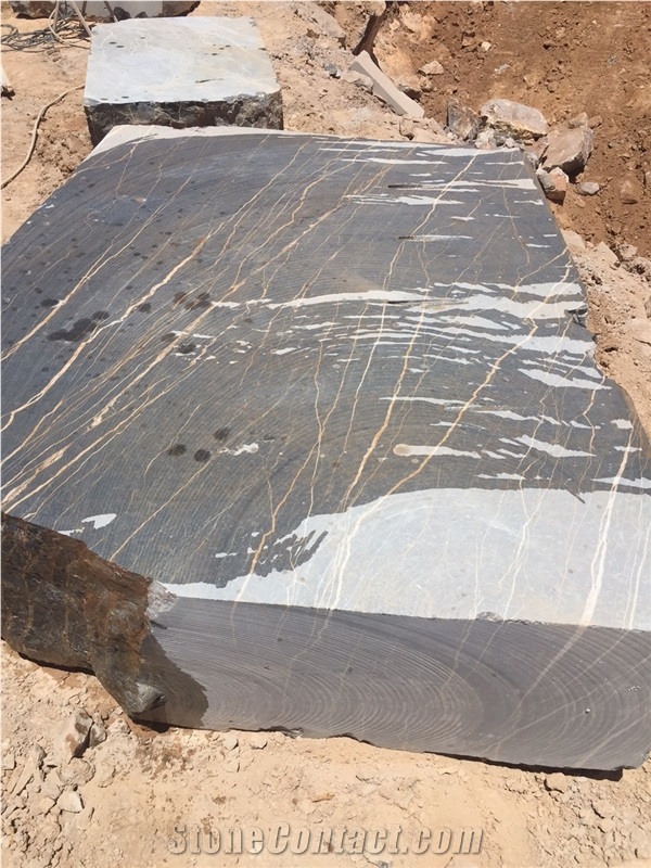 Nero Port Saint Laurent Marble Blocks