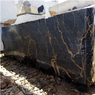 Nero Port Saint Laurent Marble Blocks