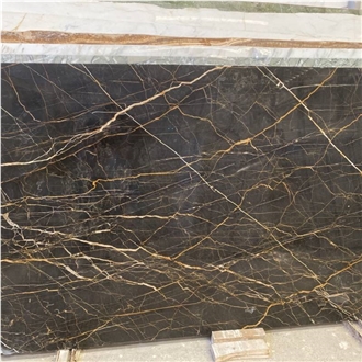Nero Port Saint Laurent Marble Slabs