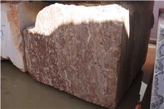 Sunset Red Rouge Benslimane Marble Blocks