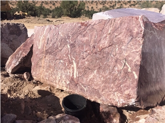 Sunset Red Rouge Benslimane Marble Blocks